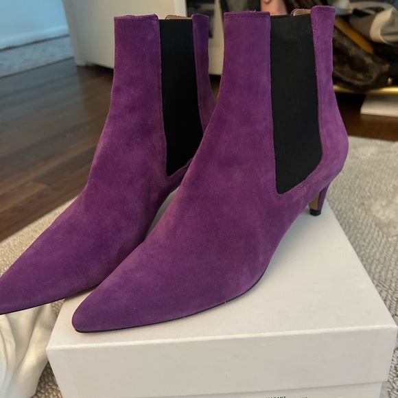 Isabel Marant beautiful suede bootie - Picture 1 of 5